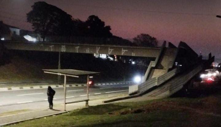 Sem iluminação, passarela vira palco de assédio em Itupeva